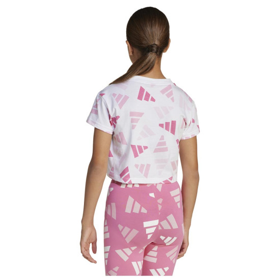 Adidas Παιδική κοντομάνικη μπλούζα Celebration Cropped Tee Adidas Παιδική κοντομάνικη μπλούζα Celebration Cropped Tee